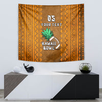 Custom Hawaii Honolulu Football Bowl Tapestry Simple Style LT05 - Polynesian Pride