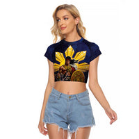 Philippines The First Hero Raglan Cropped T Shirt Lapu Lapu Know Your Roots