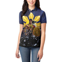Philippines The First Hero Women Polo Shirt Lapu Lapu Know Your Roots