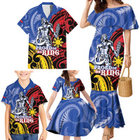 Philippines Lapu-Lapu Family Matching Mermaid Dress and Hawaiian Shirt Proud Of My King LT05 - Polynesian Pride