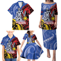 Philippines Lapu-Lapu Family Matching Puletasi and Hawaiian Shirt Proud Of My King LT05 - Polynesian Pride