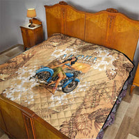 Aloha Hawaii Biker Quilt Ride To Paradise
