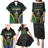 Personalised South Sea Islanders And New Caledonia Family Matching Puletasi and Hawaiian Shirt Kanakas Polynesian Pattern LT05 - Polynesian Pride