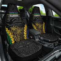 South Sea Islanders And New Ireland Car Seat Cover Kanakas Polynesian Pattern