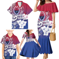 Guam Gadao Family Matching Mermaid Dress and Hawaiian Shirt Hafa Adai Micronesian Tribal Pattern LT05 - Polynesian Pride