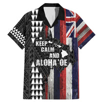 Hawaii 1959 Statehood Day Family Matching Mermaid Dress and Hawaiian Shirt Classic Style LT05 Dad's Shirt - Short Sleeve Black - Polynesian Pride