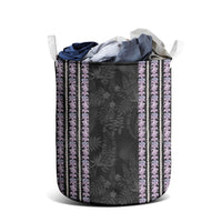 Hawaii Queen Liliuokalani Laundry Basket Hawaiian Lei Pua Kalaunu LT05 - Polynesian Pride