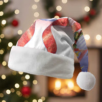American Samoa Christmas Santa Hat Seashell Santa Beach Vibes - Polynesian Pride