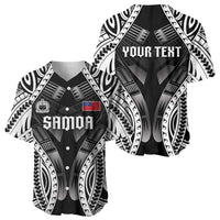 Personalised Remember Samoa Black Saturday Baseball Jersey Samoa Mo Samoa - Polynesian Pride