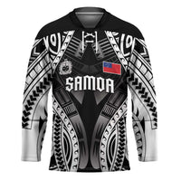 Personalised Remember Samoa Black Saturday Hockey Jersey Samoa Mo Samoa - Polynesian Pride