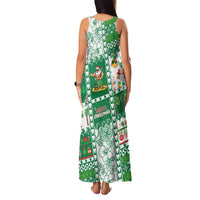 Norfolk Island Christmas Family Matching Tank Maxi Dress and Hawaiian Shirt Festive Beach Vibes LT05 - Polynesian Pride