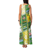 Pitcairn Islands Christmas Family Matching Tank Maxi Dress and Hawaiian Shirt Festive Beach Vibes LT05 - Polynesian Pride