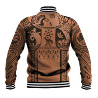 Polynesia Maui Tattoo Inspired Cosplay Costume Baseball Jacket
