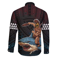 Hawaii Ikaika Family Matching Puletasi and Hawaiian Shirt Hawaiian Mythic Koa Tribal Warrior LT05 - Polynesian Pride