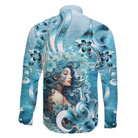 Hawaii Namaka Goddess Of The Sea Family Matching Puletasi and Hawaiian Shirt Polynesian Style LT05 - Polynesian Pride