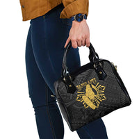 Philippines Tribal Shoulder Handbag King Lapu Lapu Gold Version