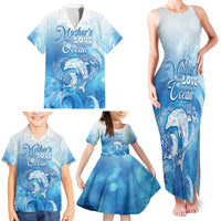 Mother's Love Is Deeper Than Ocean Family Matching Tank Maxi Dress and Hawaiian Shirt Polynesian Style LT05 - Polynesian Pride