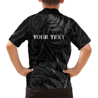 Personalised New Zealand Chur Bro Kid Hawaiian Shirt Maori Koru With Silver Fern LT05 - Polynesian Pride