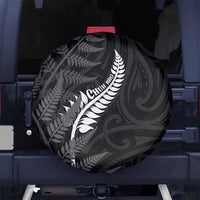New Zealand Chur Bro Spare Tire Cover Maori Koru With Silver Fern