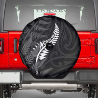 New Zealand Chur Bro Spare Tire Cover Maori Koru With Silver Fern