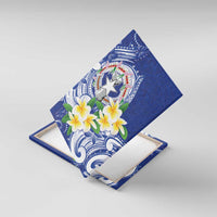 Northern Mariana Islands Canvas Wall Art Polynesian Pattern With Frangipani