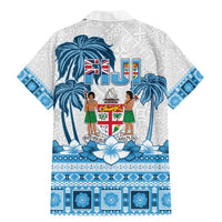 Fiji 679 Constitution Day Family Matching Mermaid Dress and Hawaiian Shirt Fijian Tapa Pattern LT05 - Polynesian Pride