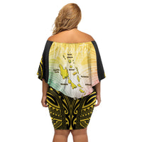 Vanuatu Independence Day Off Shoulder Short Dress The Untouched Paradise