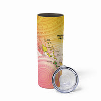 Vanuatu Independence Day Skinny Tumbler The Untouched Paradise LT05 - Polynesian Pride