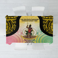 Vanuatu Independence Day Tablecloth The Untouched Paradise