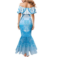 Fiji Day Family Matching Mermaid Dress and Hawaiian Shirt 55th Anniversary Forever Fiji LT05 - Polynesian Pride