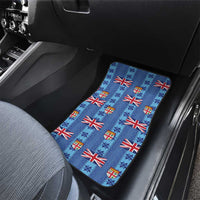 Fiji Masi Tapa Car Mats Coat Of Arms - Polynesian Pride