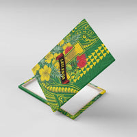 Hawaii Leilehua High School Canvas Wall Art Tribal Tattoo With Hibiscus Flowers