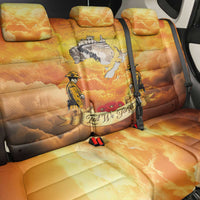 New Zealand And Australia ANZAC Day Back Car Seat Cover Sinai Palestine Campaign Lest We Forget LT05 - Polynesian Pride