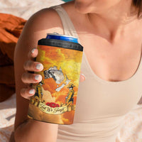 New Zealand And Australia ANZAC Day 4 in 1 Can Cooler Tumbler Sinai Palestine Campaign Lest We Forget LT05 - Polynesian Pride