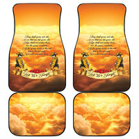 New Zealand And Australia ANZAC Day Car Mats Sinai Palestine Campaign Lest We Forget LT05 - Polynesian Pride