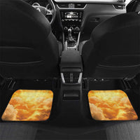 New Zealand And Australia ANZAC Day Car Mats Sinai Palestine Campaign Lest We Forget LT05 Set 2pcs - Back Orange - Polynesian Pride