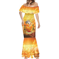 New Zealand And Australia ANZAC Day Mermaid Dress Sinai Palestine Campaign Lest We Forget LT05 - Polynesian Pride