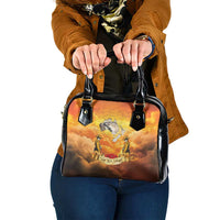 New Zealand And Australia ANZAC Day Shoulder Handbag Sinai Palestine Campaign Lest We Forget LT05 One Size Orange - Polynesian Pride