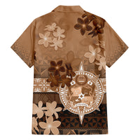 Tonga Emancipation Day Family Matching Puletasi and Hawaiian Shirt Tongan Kupesi Ngatu Pattern Vintage Style LT05 - Polynesian Pride