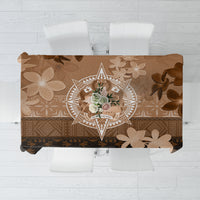 Tonga Emancipation Day Tablecloth Tongan Kupesi Ngatu Pattern Vintage Style