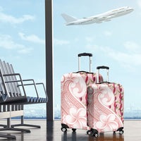 Samoa Teuila Luggage Cover Pink Samoan Siapo Motifs