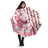 Samoa Teuila Umbrella White Samoan Siapo Motifs