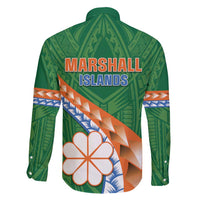 Personalised Marshall Islands Kwajalein Atoll Family Matching Mermaid Dress and Hawaiian Shirt Polynesian Tribal Tattoo LT05 - Polynesian Pride