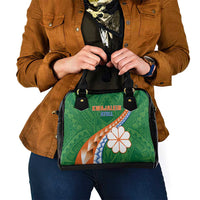 Marshall Islands Kwajalein Atoll Shoulder Handbag Polynesian Tribal Tattoo