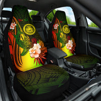 Personalised Hawaii State Motto Car Seat Cover Hawaiian Tribal Reggae Hammerhead Shark LT05 One Size Reggae - Polynesian Pride