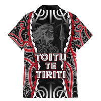 Aotearoa Waitangi Day Family Matching Mermaid Dress and Hawaiian Shirt Maori Warrior Tribal Tattoo LT05 - Polynesian Pride