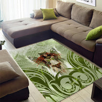 New Zealand Maori Fairy Patupaiarehe Area Rug Polynesian Style LT05 - Polynesian Pride