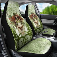 New Zealand Maori Fairy Patupaiarehe Car Seat Cover Polynesian Style LT05 - Polynesian Pride