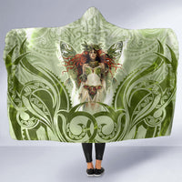 New Zealand Maori Fairy Patupaiarehe Hooded Blanket Polynesian Style LT05 - Polynesian Pride