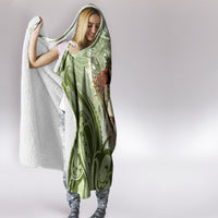 New Zealand Maori Fairy Patupaiarehe Hooded Blanket Polynesian Style LT05 - Polynesian Pride